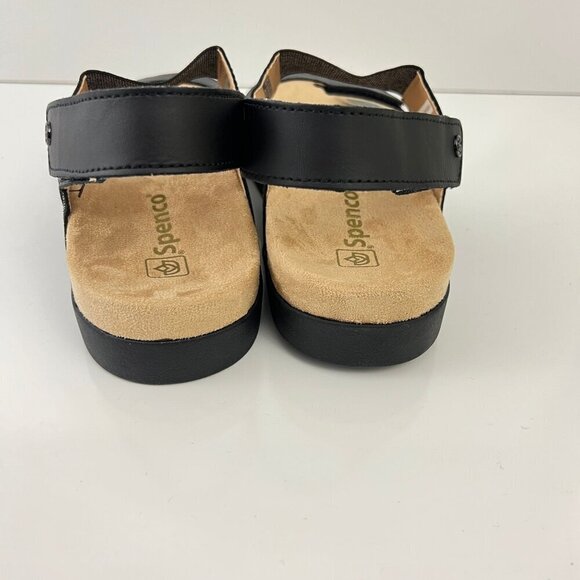Spenco Womens Sanabel Black Sling-Back Sandals Size 10 M - Picture 10 of 10